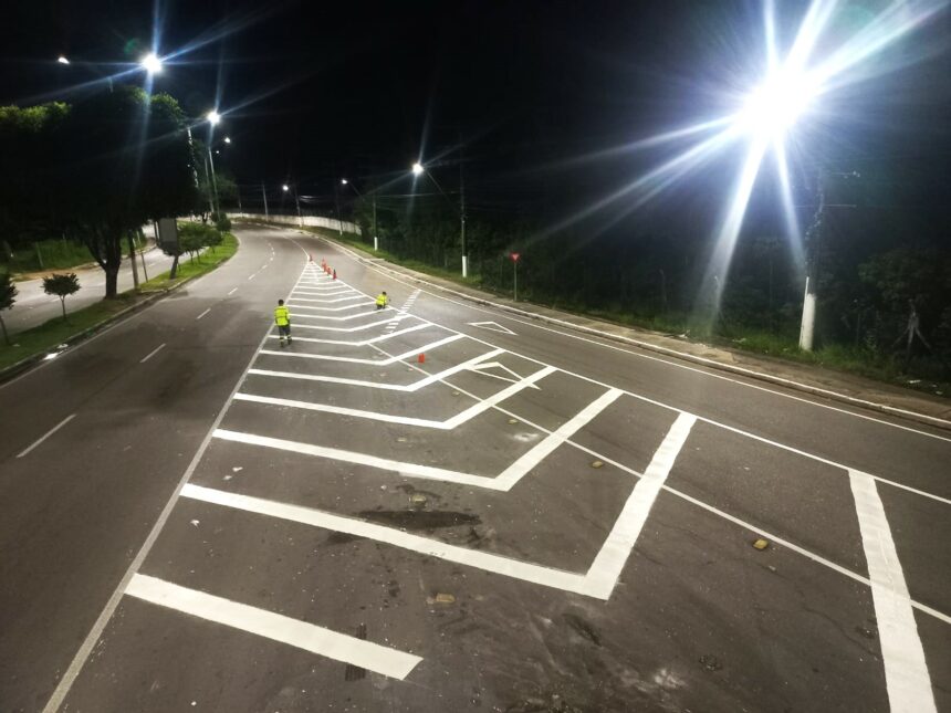 Prefeitura amplia segurança viária com novas sinalizações