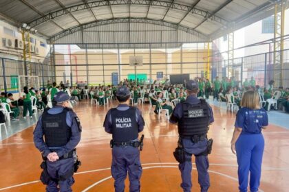Polícia Militar do Amazonas leva segurança e disciplina à escolas da zona centro-sul de Manaus