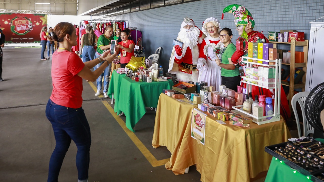 Quarta edição do Bazar de Natal na Assembleia Legislativa do Amazonas é opção de compras para servidores e vendas para empreendedores individuais