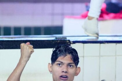 Atleta do Bolsa Esporte Estadual é campeão do Brasileiro Sênior de Natação de Verão