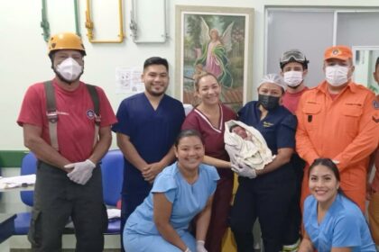 Em Parintins, bombeiros fazem parto e auxiliam primeiros momentos entre mãe e recém-nascida