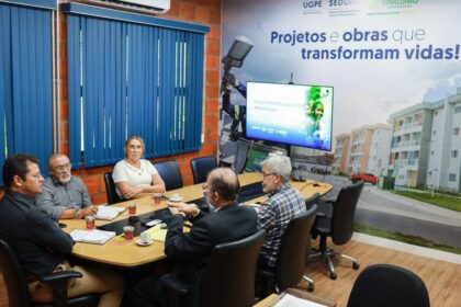 UGPE recebe presidente da Funasa para tratar de projetos e cooperação para o avanço do saneamento básico no Amazonas