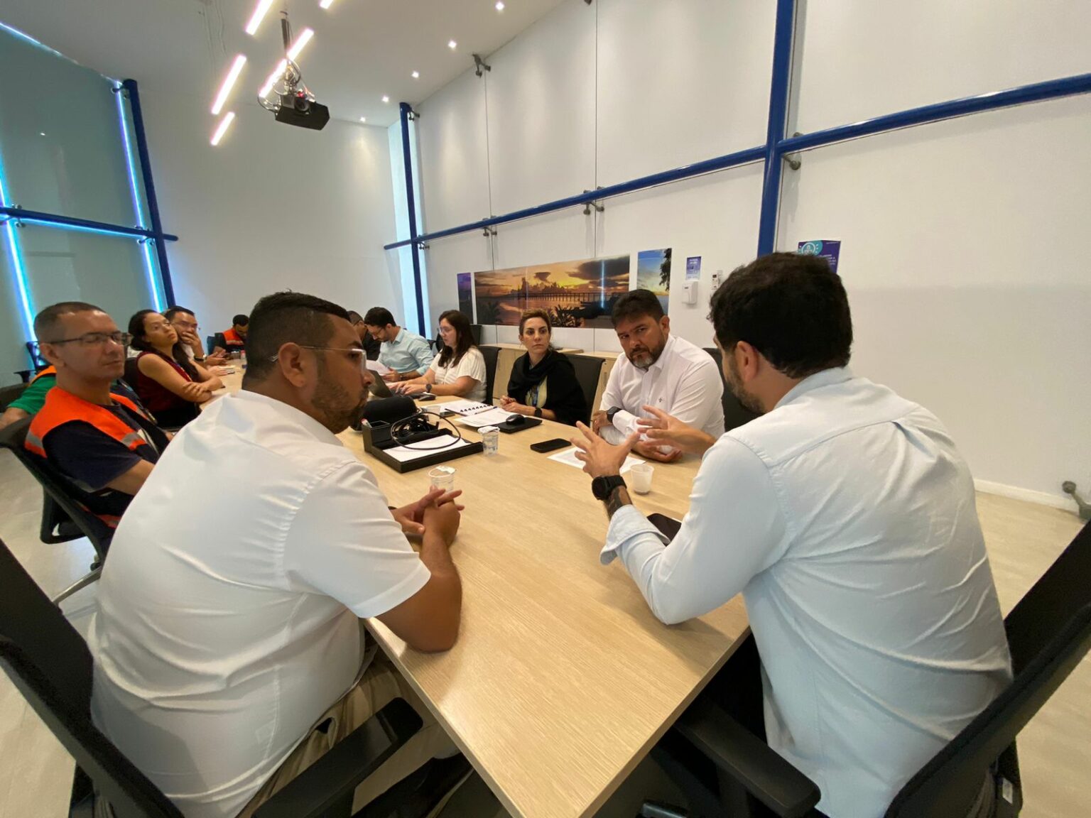 Ageman, UGPM-Água, Seminf, IMMU e Águas de Manaus alinham ações para evitar transtornos a motoristas e pedestres