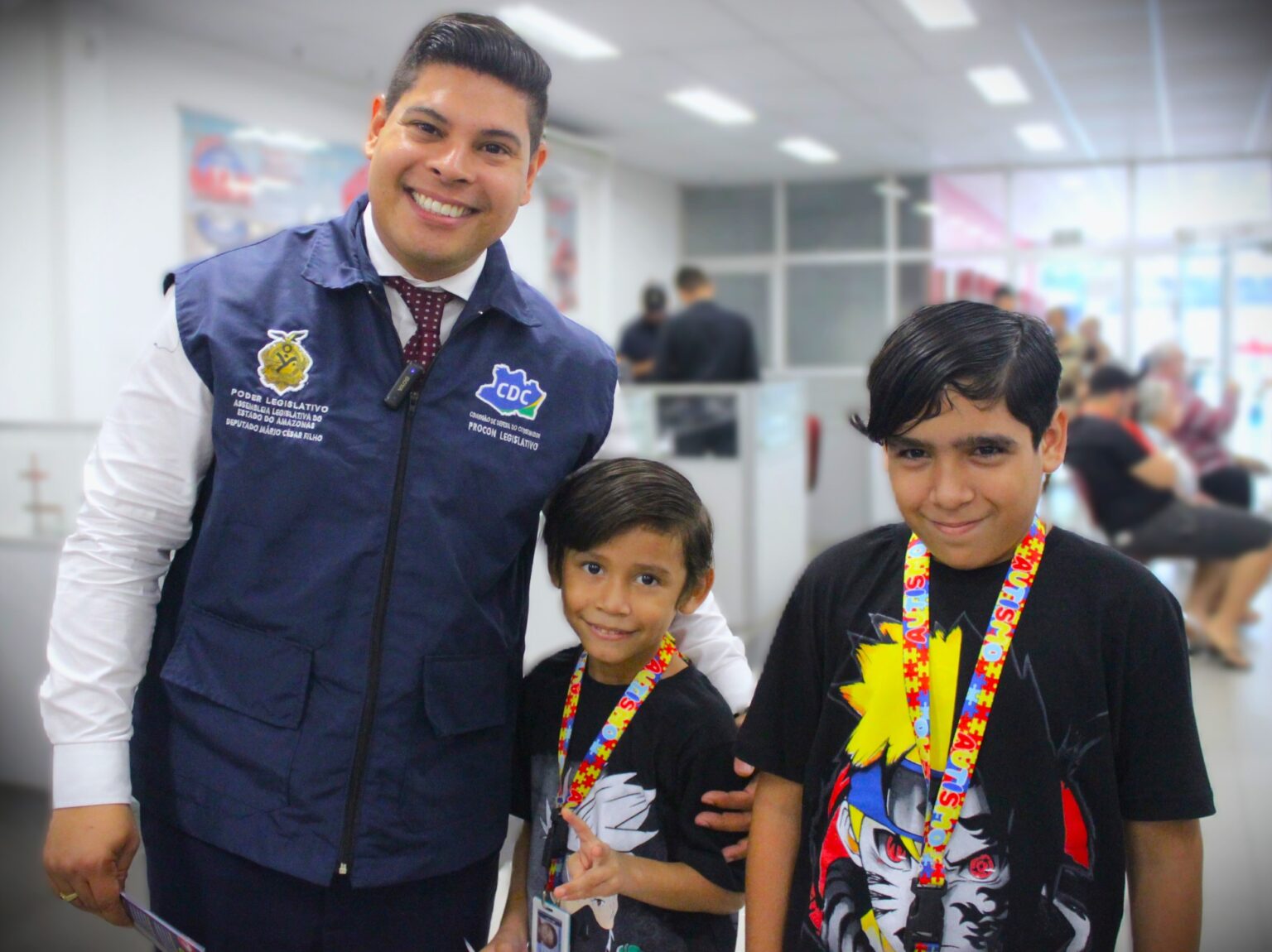 Deputado Mário César Filho relembra seu pedido para a criação da Casa Azul e celebra ampliação do atendimento às crianças autistas nos CAICs