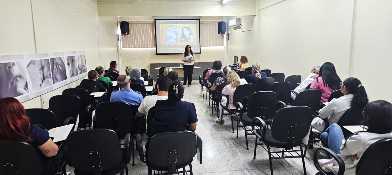 Maternidade Moura Tapajóz encerra programação em alusão ao ‘Fevereiro Roxo’