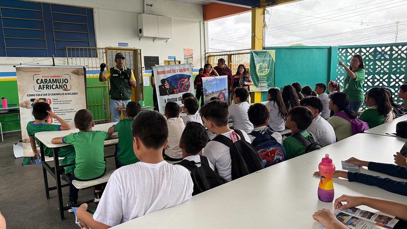 Prefeitura realiza ação educativa sobre meio ambiente