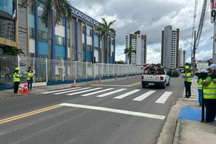 Prefeitura reforça segurança viária na volta às aulas com operação educativa