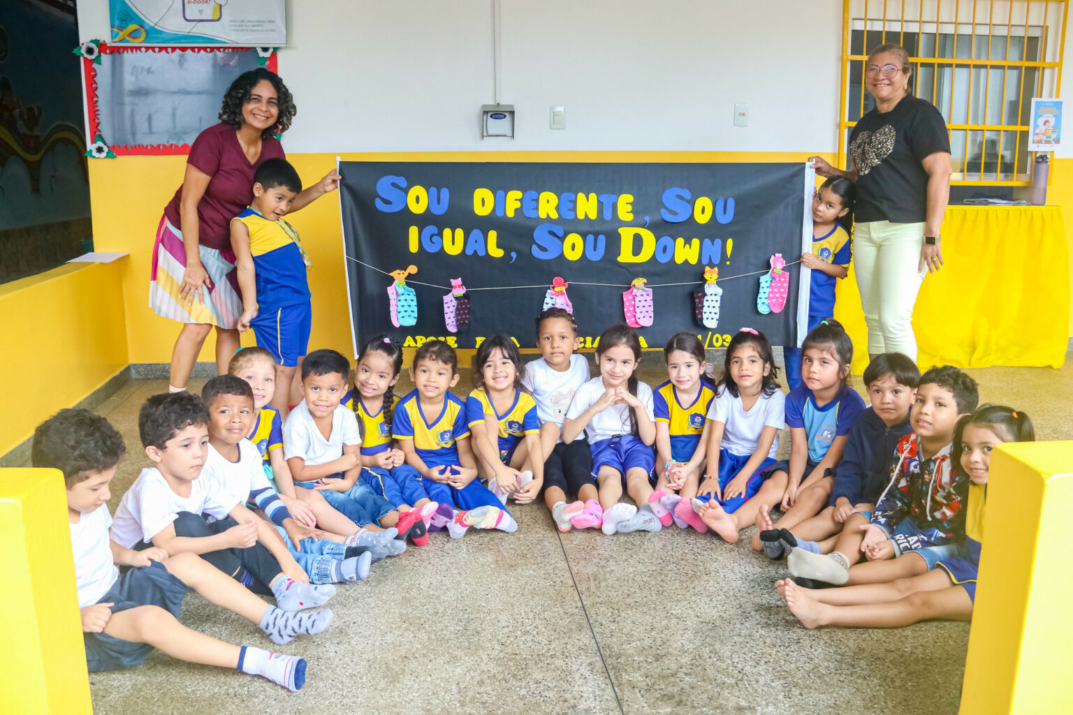 Prefeitura celebra ‘Dia Mundial da Síndrome de Down’ em Cmei