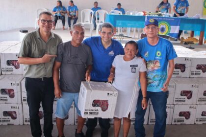 Emenda parlamentar do deputado João Luiz garante motores de rabeta a pescadores de São Paulo de Olivença