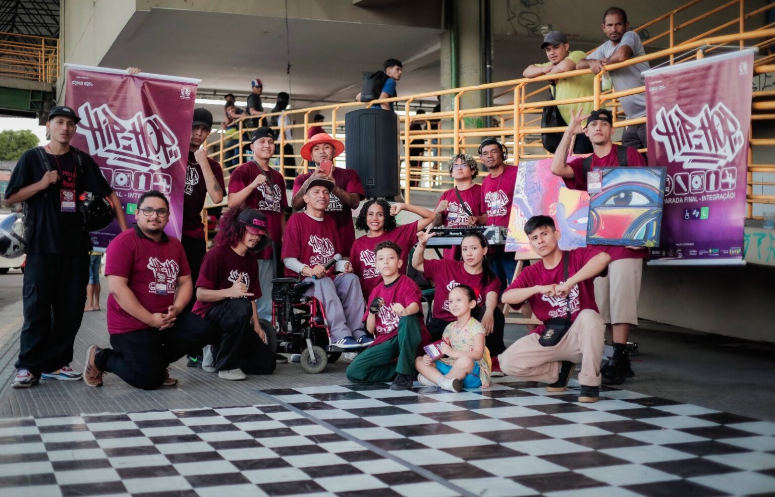 Projeto ‘Original das Ruas’ leva a cultura hip-hop à zona Leste de Manaus com apoio da prefeitura