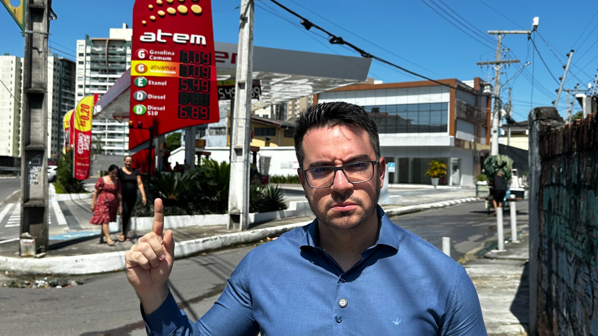 Após denúncias de vereador Rodrigo Guedes, postos de combustíveis baixam o preço  da gasolina em Manaus