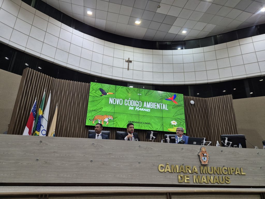 Prefeitura apresenta novo Código Ambiental de Manaus na CMM