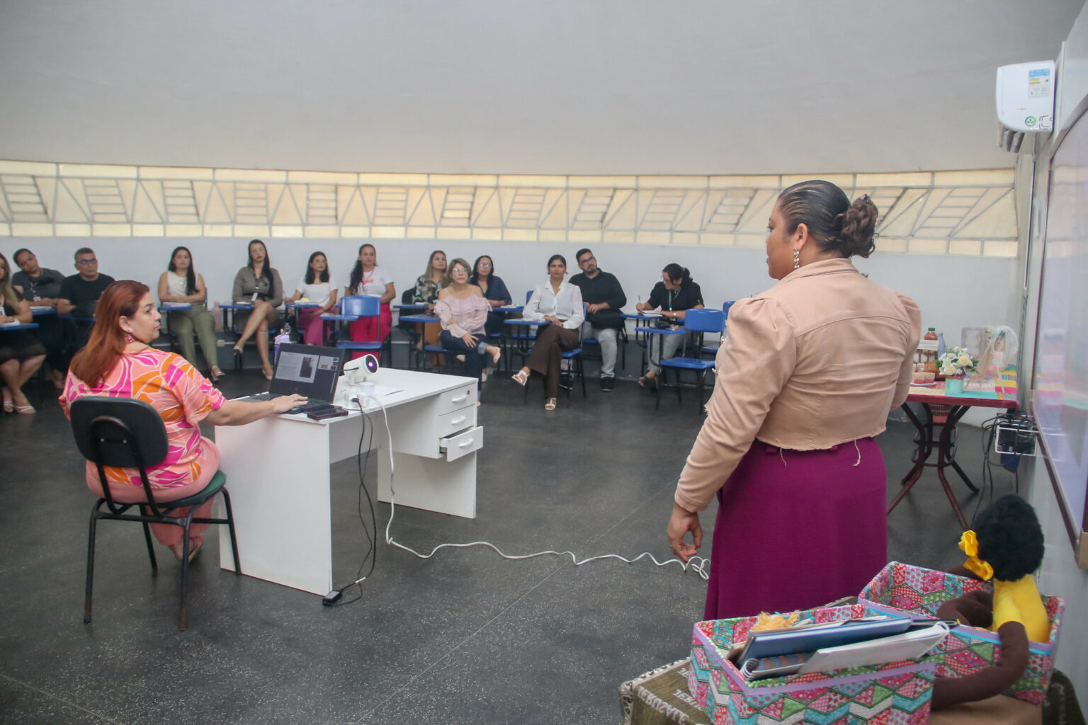 Formação de educadores para o projeto ‘Aprende+’