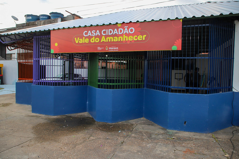 Prefeitura de Manaus inaugura centro de convivência Casa Cidadão Vale do Amanhecer no bairro Petrópolis