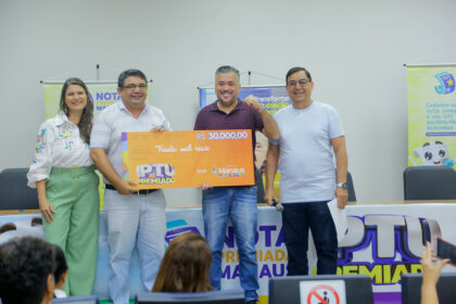 Prefeitura de Manaus realiza segunda entrega de prêmios do ano da Campanha IPTU Premiado