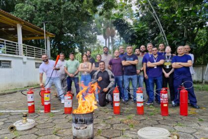 Manaus Previdência forma sua brigada de incêndio