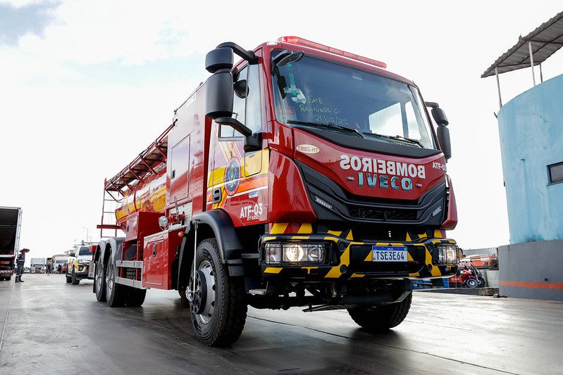 Viatura Auto Bomba Florestal com capacidade para 10 mil litros de água é enviada para Novo Aripuanã