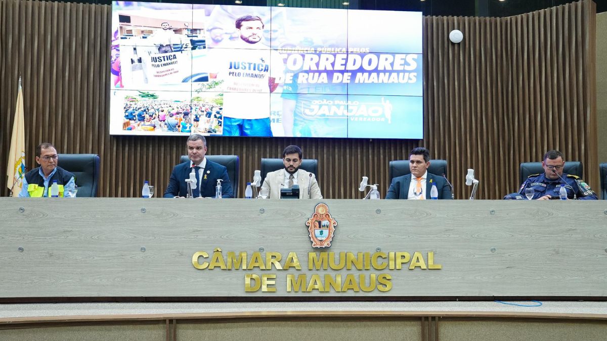 Câmara Municipal de Manaus debate segurança para corredores de rua em Audiência Pública