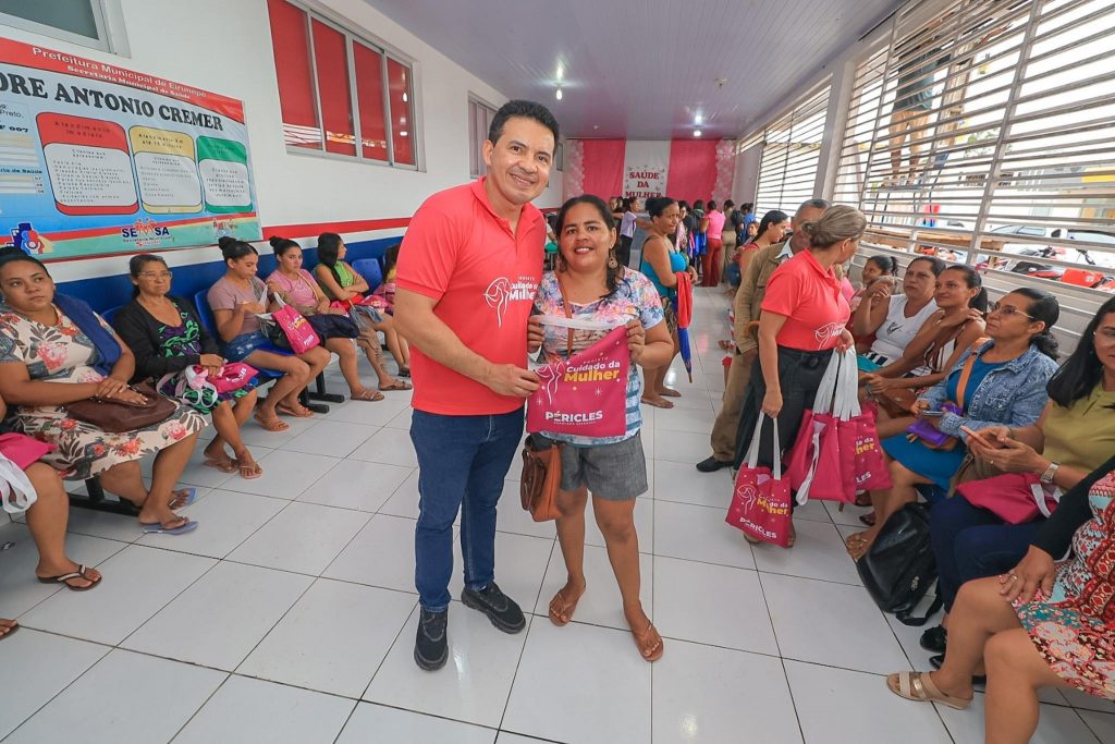 Delegado Péricles realiza mutirão ginecológico ‘Cuidado da Mulher’ em Eirunepé, por meio de emendas parlamentares