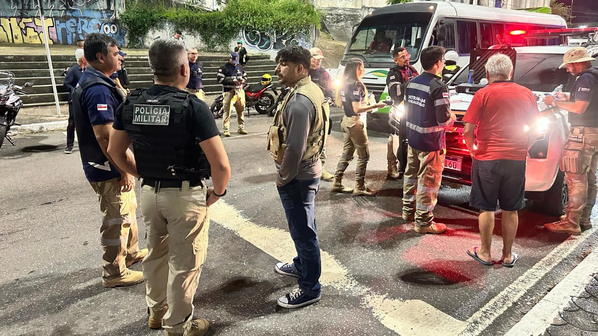 Fiscalização intensificada reforça segurança no trânsito de Manaus
