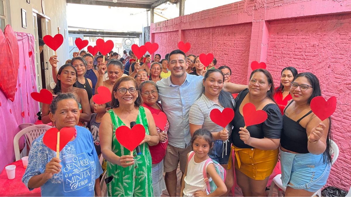 Em visita ao Riacho Doce 2, Saimon Bessa destaca protagonismo feminino e fortalecimento de vínculos comunitários