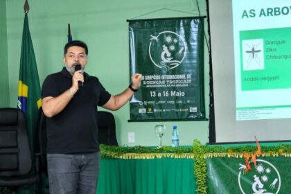 Eliminação e controle de doenças na Tríplice Fronteira é destaque em simpósio internacional realizado em Tabatinga