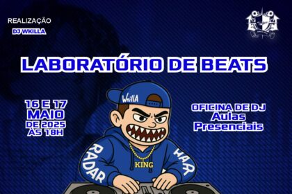 Projeto ‘Laboratório de Beats com DJ Wkilla’ no bairro Novo Israel