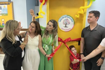 Nova sala de recursos é inaugurada em creche na zona Norte