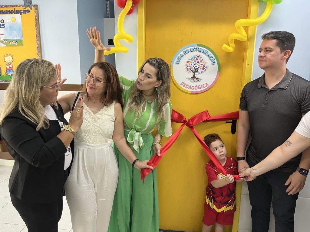 Nova sala de recursos é inaugurada em creche na zona Norte