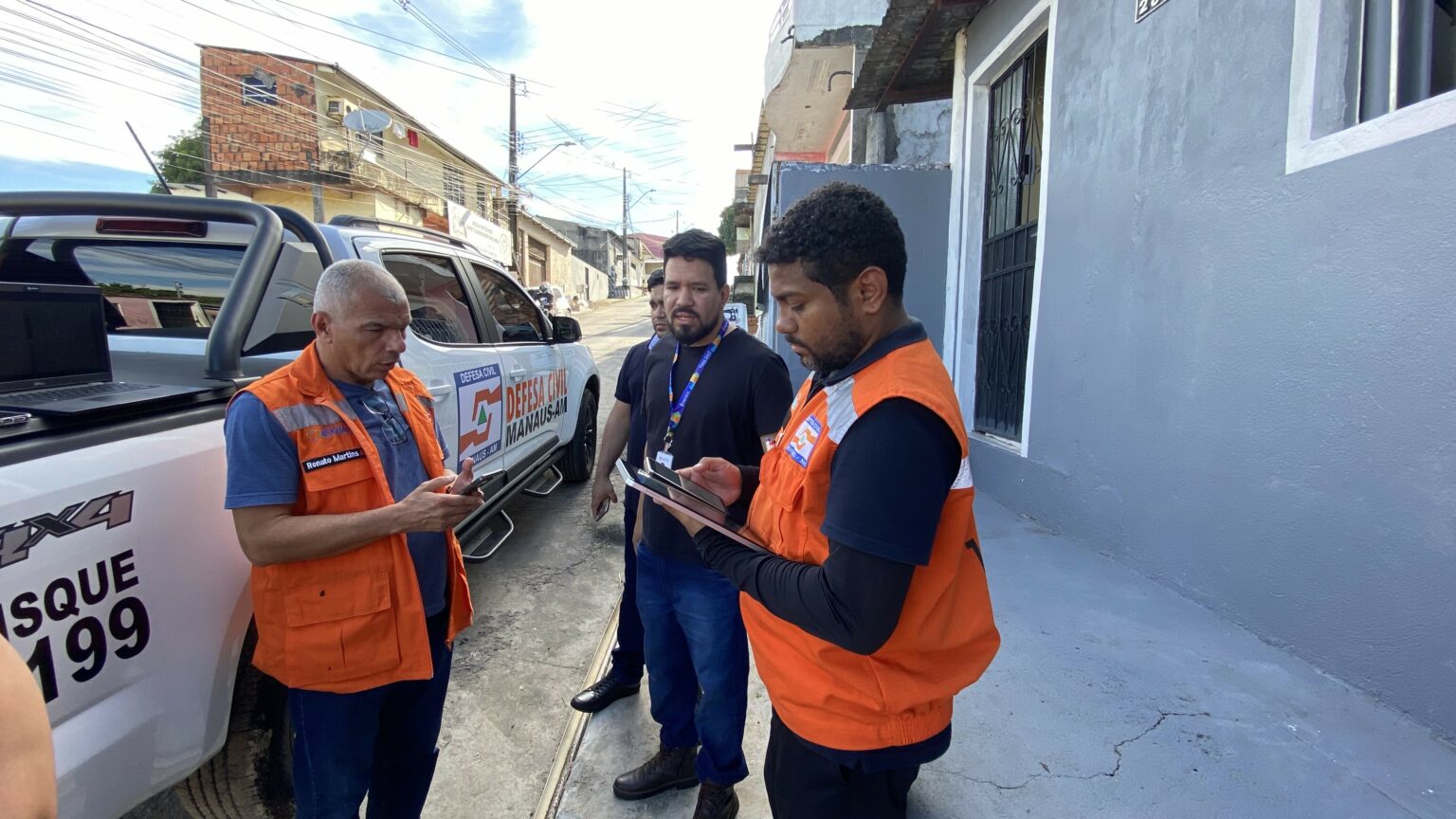 Prefeitura de Manaus realiza atualização no sistema de atendimento móvel para modernizar atuação da Defesa Civil