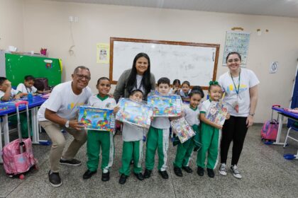 Mais de 60 alunos do 1º ano do ensino fundamental participam do ‘Cidadão de Berço’