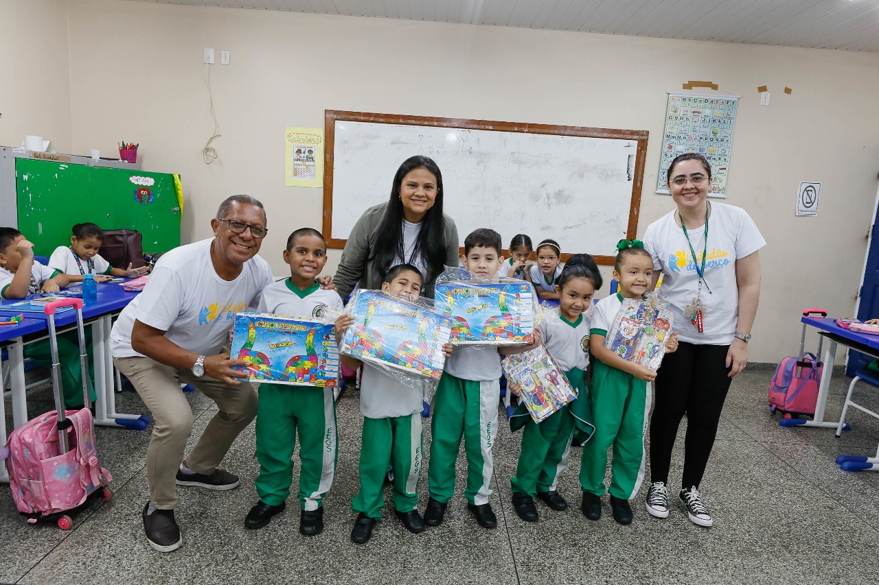 Mais de 60 alunos do 1º ano do ensino fundamental participam do ‘Cidadão de Berço’