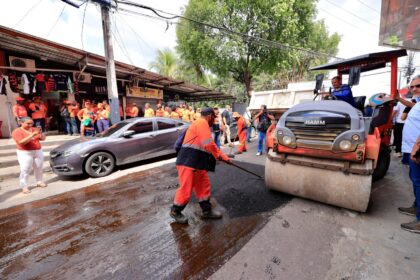 Primeiro dia do ‘Mutirão no Bairro’ no Alvorada