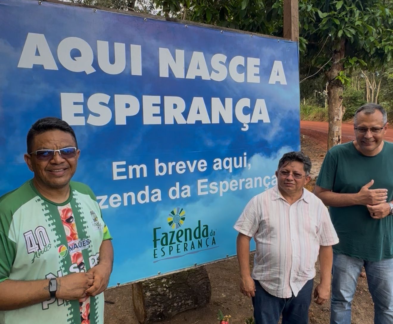 Nova unidade da Fazenda da Esperança será construída em Parintins com apoio de Sinésio Campos