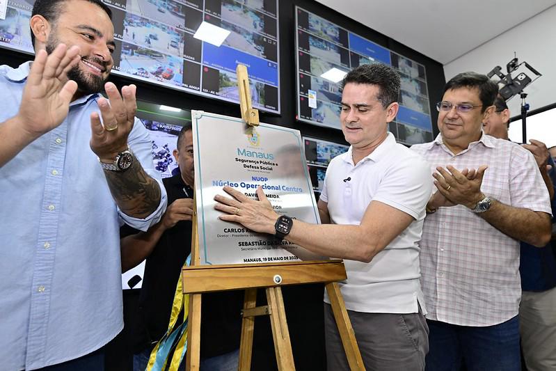 Prefeito David Almeida entrega novo Núcleo da Guarda Municipal