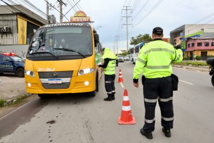 Fiscalizações da operação ‘Transporte Legal’