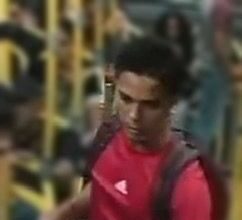 Polícia Civil divulga imagens de três homens procurados por roubo a ônibus em Manaus