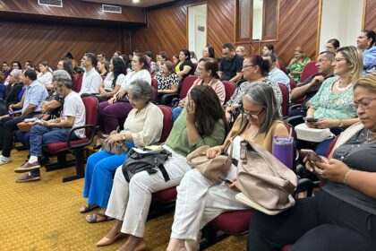 Gestores das escolas da Prefeitura de Manaus participam de palestra de sensibilização com o Ministério Público