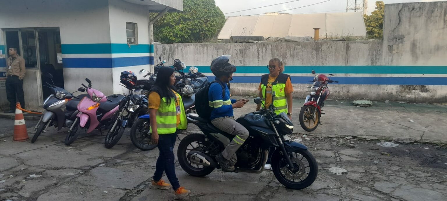 PMM realiza ação ‘Pit Stop’ do ‘Maio Amarelo’ com motociclistas
