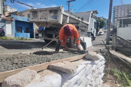 Prefeitura realiza intervenções na avenida Tarumã, no Centro de Manaus