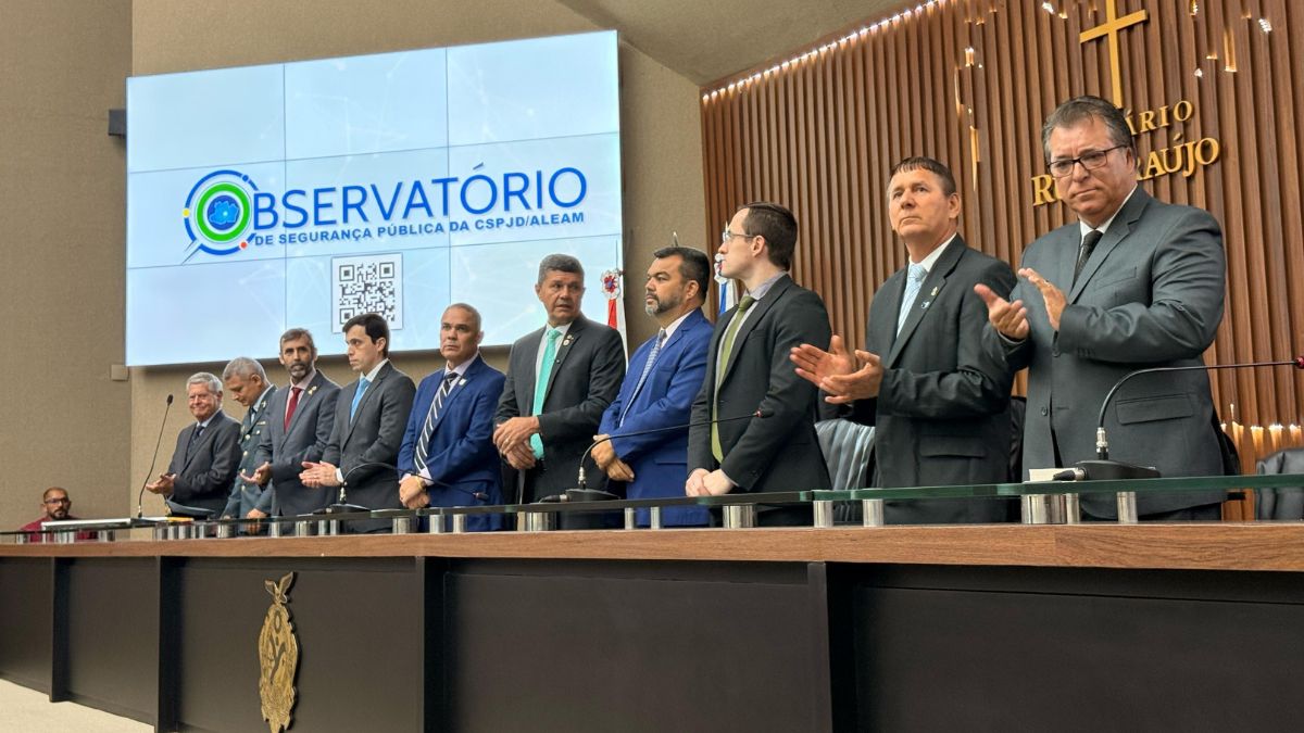 Roberto Sabino participa do lançamento do Observatório de Segurança Pública da Aleam