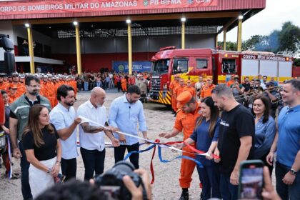 Rodrigo Sá destaca inauguração da nova base do Corpo de Bombeiros na zona Norte de Manaus