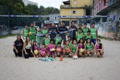 Mais Futevôlei Amazonas leva equipamentos esportivos a núcleos de Manaus