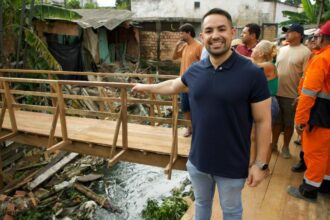 Seminf atende ao pedido de Marco Castilhos e reestrutura pontes nos bairros da Paz e no Lago Azul