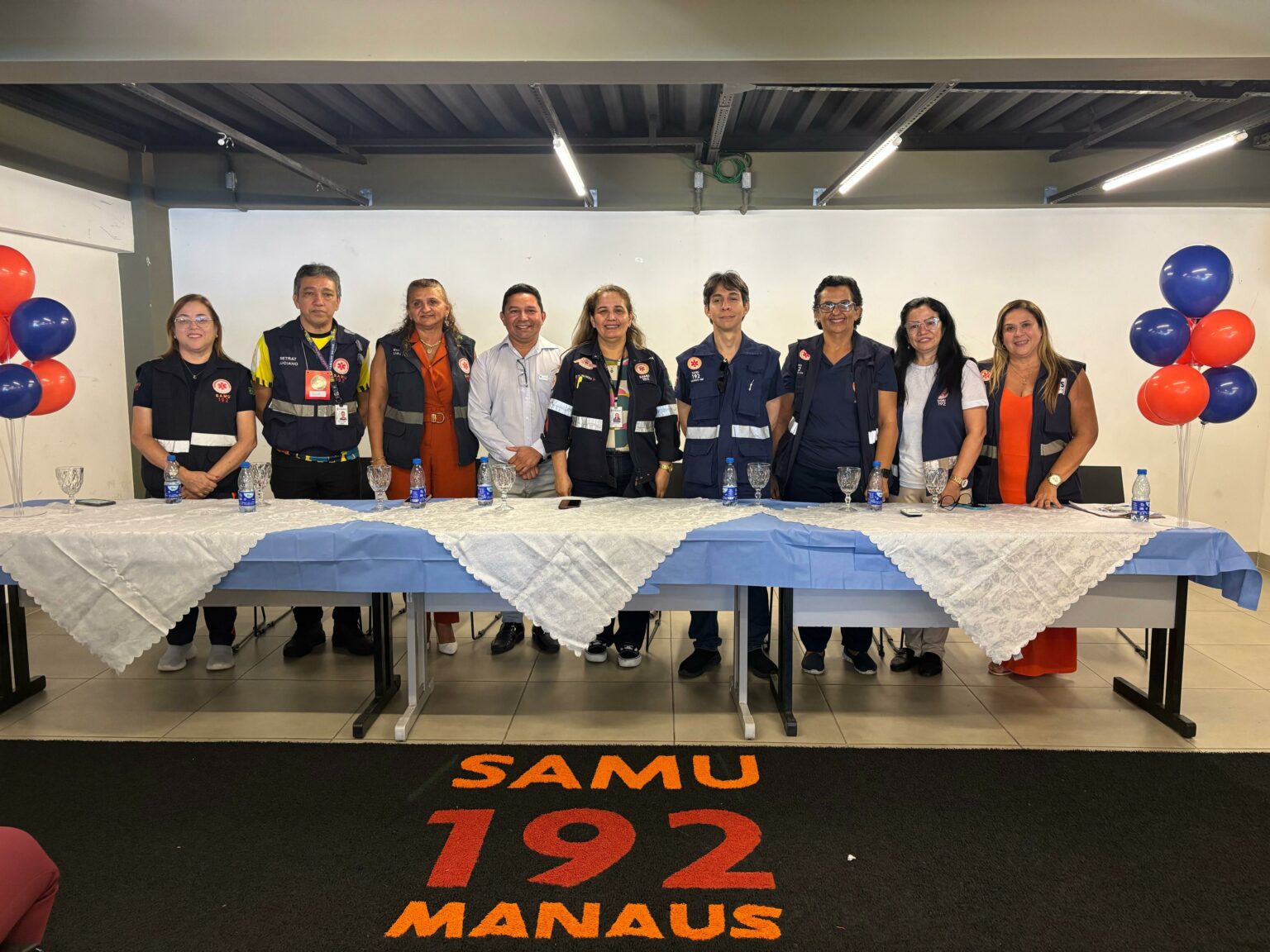 Profissionais do Samu Manaus promovem Semana de Enfermagem no mirante Lúcia Almeida