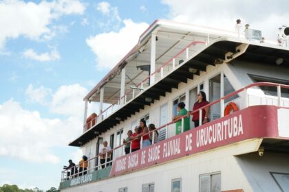 Barco Hospital São João XXIII encerra 10ª expedição com quase 7 mil atendimentos em Urucurituba