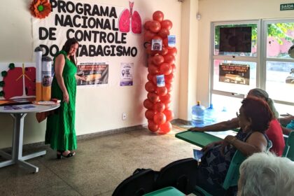 Combate ao tabagismo é tema de campanha nas Unidades de Saúde e em escolas