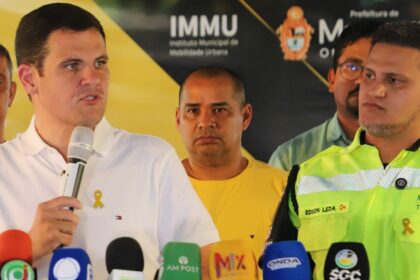 Sérgio Baré participa do lançamento do ‘Maio Amarelo’ e reforça apelo por mais educação no trânsito