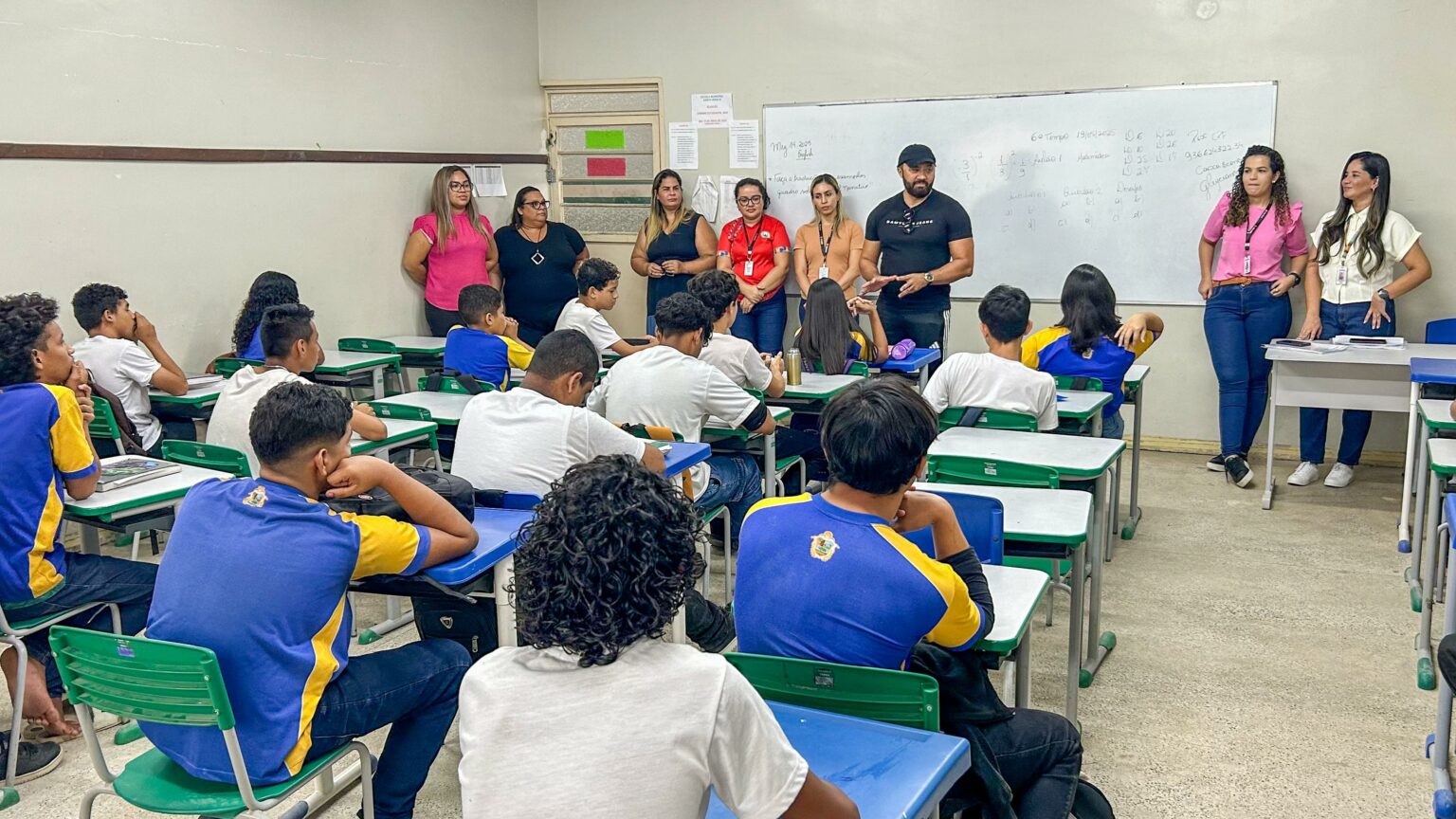 PMM inicia visitas às escolas para fortalecer desempenho no Saeb