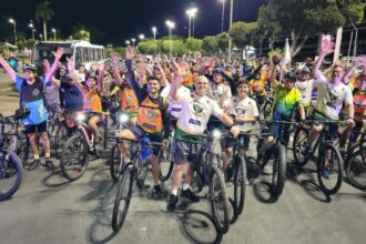 Polícia Militar do Amazonas realiza 10º Passeio Ciclístico Tiradentes e reúne mais de 300 pessoas na Ponta Negra